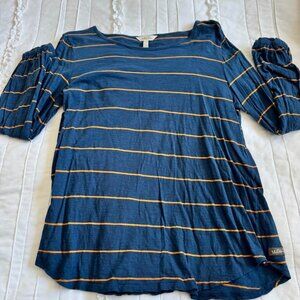 Matilda Jane Clothing Womens Size Large Moments with You Maize Top